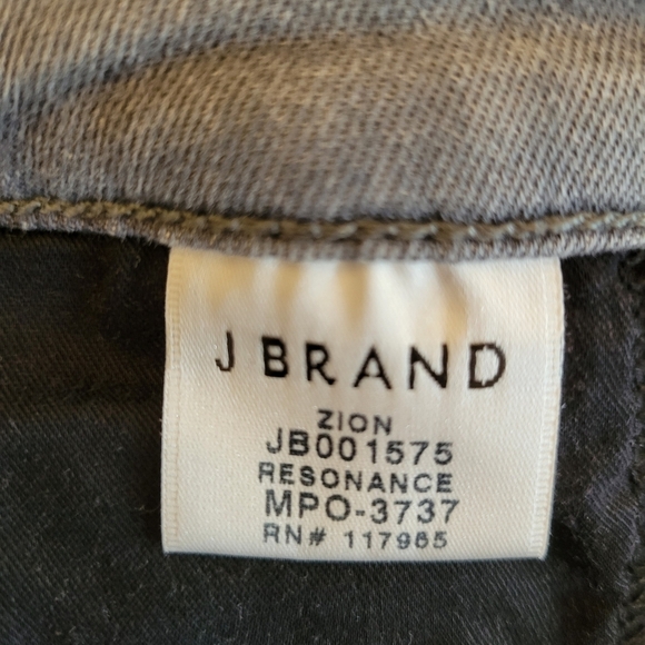 J Brand Gray Zion Crop Bootcut Denim Jeans Size 27 - Picture 6 of 8